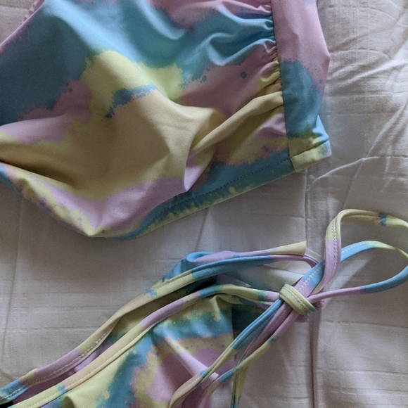 {Reina Olga} Revolve Mufftache Tie Dye Bikini - Picture 5 of 8